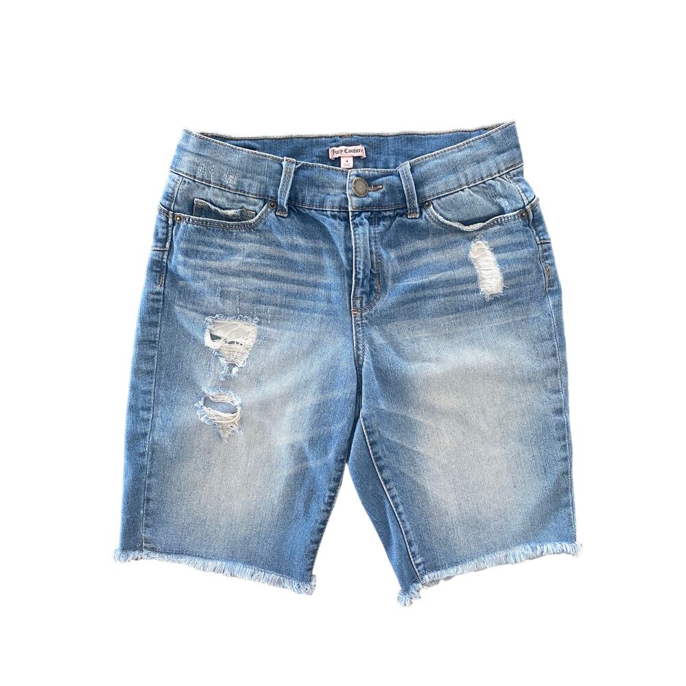 JUICY COUTURE BERMUDA SHORTS SIZE 4